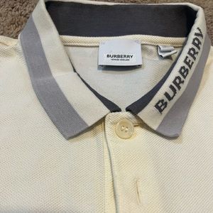 Used man Burberry polo